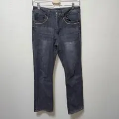 Jeffley ジェフリー ダークグレー スリムフィット デニム　ストレッチM