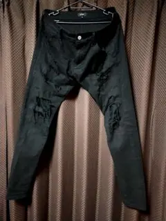 アールイーセブン　RE730 ブラックスキニーパンツ