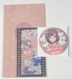 プロセカ 劇場版 はぴこれ 東雲絵名 E D賞 缶バッジ チケットホルダー くじ
