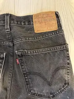 Levi's スリムフィット ブラックデニム 34インチ