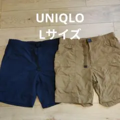 【ユニクロ】メンズ ショートパンツ 2枚セット【Lサイズ】のサムネイル