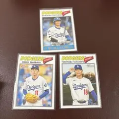 topps heritage 大谷翔平 山本由伸 佐々木朗希