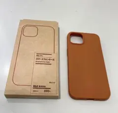 【新品未使用箱付き】無印/iphone15ケース/オレンジのサムネイル