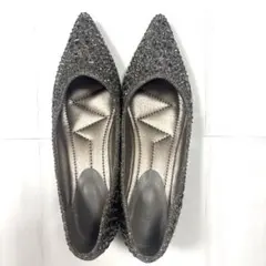 シルバーパンプス LLサイズ 新品未使用