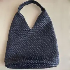 レザー メッシュ風 ショルダー　バッグ　美品