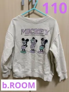 ミッキー　トレーナー　110