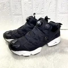 【美品】 Reebokリーボック インスタポンプフューリー ブラック 23.5㎝