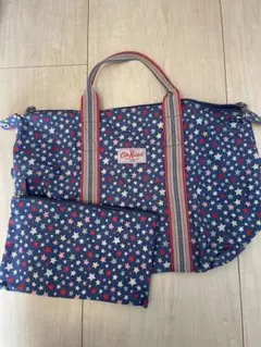 最終値下げ:キャスキッドソン　トートバッグ　収納ポーチ付き