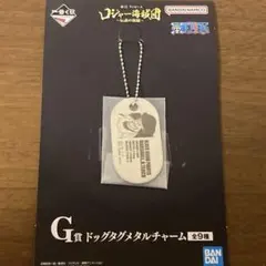 一番くじ ワンピース G賞 ドッグタグメタルチャーム マーシャル・D・ティーチのサムネイル