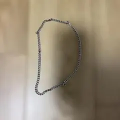 メンズ 喜平チェーン ネックレス シルバーカラー
