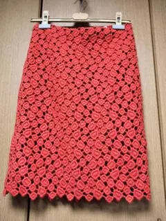 マックスマーラ○極美品/近年○シアープリーツフレアロングスカート