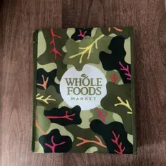 【未使用】Whole Foods Market ホールフーズ　エコバッグ　不織布