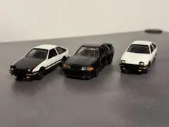 頭文字D イニシャルD ドリームトミカ AE86 R32 3台セット