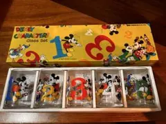 Disney キャラクター グラスセット 5個