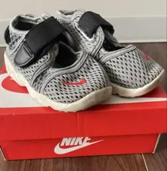 NIKE ナイキ RIFT ベビーサンダル 12cm グレー