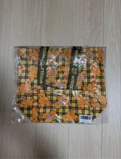 HTH×Wiggle Wiggle コラボトートバッグ ベア チェック柄