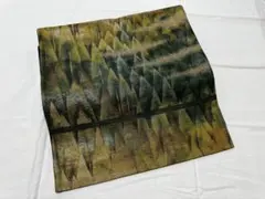 正絹・六通袋帯 森林柄