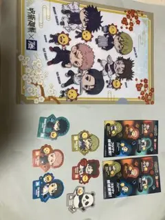 呪術廻戦✖️コジマ　クリアファイル、シール.ステッカーセット
