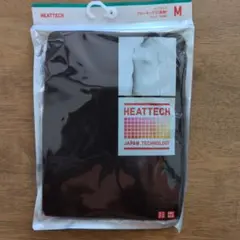 HEATTECH クルーネックTシャツ M ブラック ユニクロ