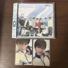 KO1KEYZ デビューシングル 封入トレカ 通常盤 初回限定盤A シンヘン