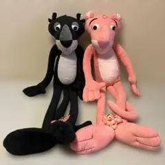 BIGサイズ　約95㎝　ピンクパンサープレミアムジャンボ ２体セット