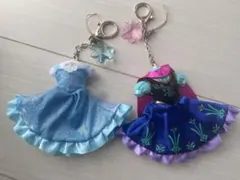 【東京ディズニーリゾート】　アナと雪の女王　キーホルダーセット