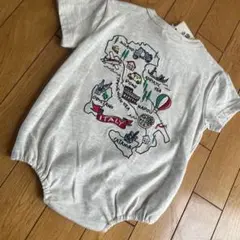 60〜70cm ロンパース 半袖