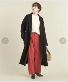 BEAUTY&YOUTH ビューティーアンドユース ショールカラー　リバーコート