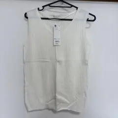 GU オフホワイト ノースリーブ Mサイズ