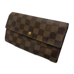 LOUIS VUITTON ルイヴィトン　ダミエ ポルトフォイユ 長財布　茶色