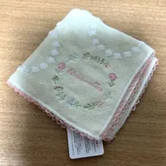 新品未使用　アフタヌーンティー刺繍タオルハンカチ