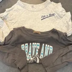 【120cm】ロンT 2枚セット 100/110