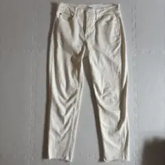 美品！Healthy ホワイト ストレートデニム 24インチ