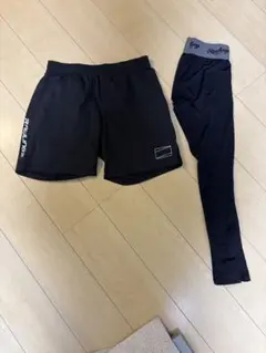 Rawlings ショートパンツ M ブラック　レギンス　タイツセット