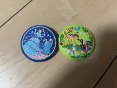 ディズニー刺繍缶バッジ2 セット売り