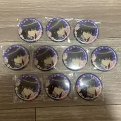 ウマ娘 ナムコ ペインター スタイル グリッター 缶バッジ 9個 ライス