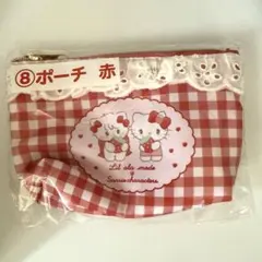 Lil ala mode×サンリオキャラクターズ 当りくじ　ポーチ　キティ