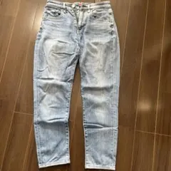 RED CARD ライトブルー ストレートデニム