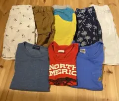 120センチ　Tシャツ　ハーフパンツ