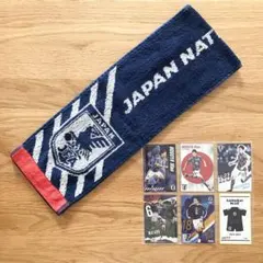 日本代表 タオルマフラー&カードセット