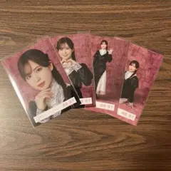 櫻坂46 生写真　5th Anniversary 黒ドレス　遠藤理子