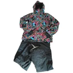 ROXY・686 ウェア　セットアップ　マルチカラーのサムネイル