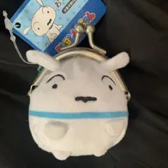 クレヨンしんちゃん　シロ　がま口ミニコインケース