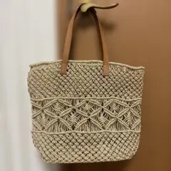 美品The Bagmati （ザバグマティ）カゴバッグ ナチュラルのサムネイル
