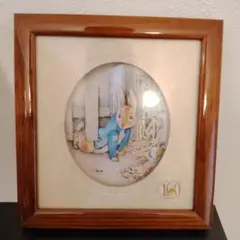 ピーターラビット 100周年記念 額装アート