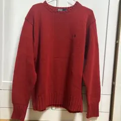 Ralph Lauren レッド　セーター　サイズLのサムネイル