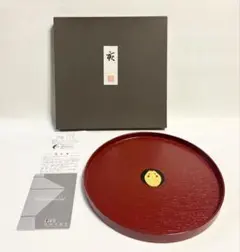 川連漆器】雑煮椀 溜内朱 若松 - メルカリ