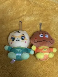 メロンパンナちゃん カレーパンマン　キーホルダー