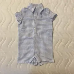 Ralph Lauren チェック柄ロンパース 9Mのサムネイル