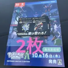 パンフレット　ポケモン　色違い　ミライドン　コライドン
